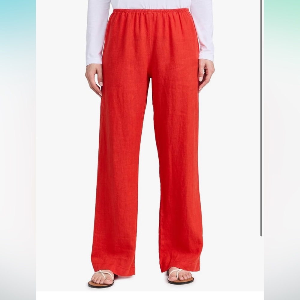 DONNI simple linen pants